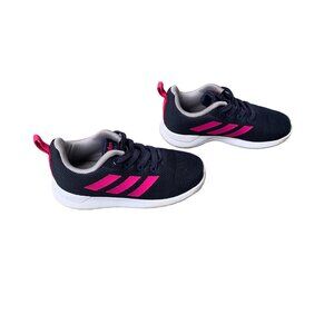 ADIDAS Slip On Sneakers Girls 8 8K Running Shoes Blue Lite Racer Toddler Girl